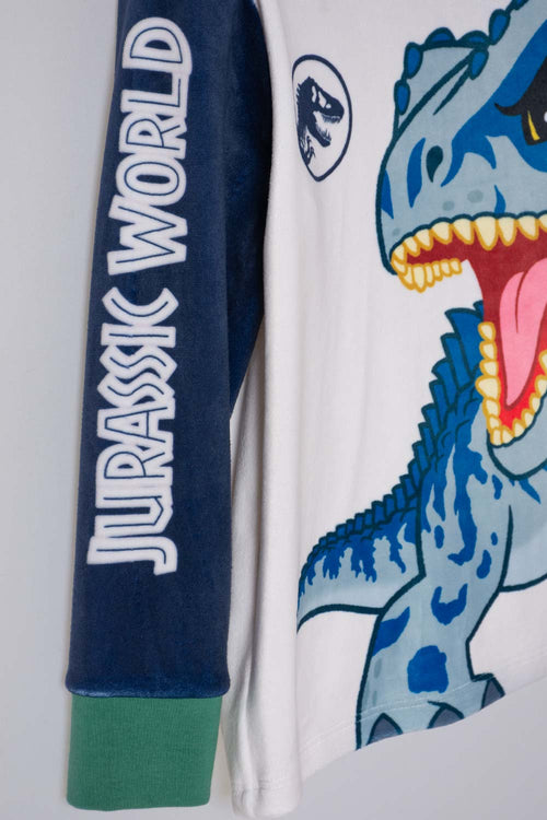 PIJAMA DE JURASSIC WORLD PANTALÓN LARGO MULTICOLOR PARA NIÑO 2T A 6T