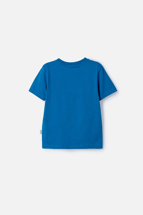 CAMISETA DE TOY STORY MANGA CORTA AZUL PARA NIÑO 2T A 6T