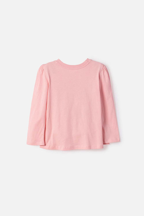 CAMISETA DE TOY STORY MANGA LARGA ROSADA PARA NIÑA 3T A 6T