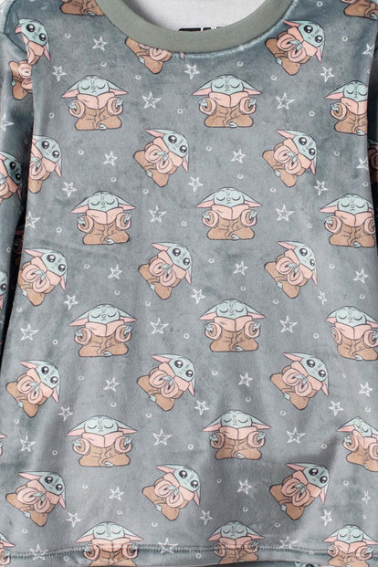 PIJAMA DE MANDALORIAN PANTALÓN LARGO MULTICOLOR PARA NIÑO 2T A 6T