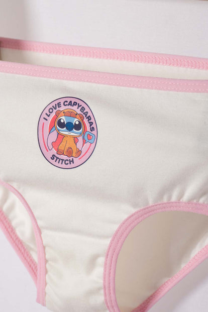 PACK X2 PANTIES DE LILO Y STITCH MULTICOLOR PARA NIÑA 2T A 6T