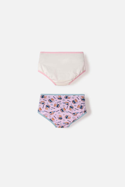 PACK X2 PANTIES DE LILO Y STITCH MULTICOLOR PARA NIÑA 2T A 6T