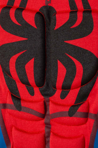 CAMISETA DE SPIDEY MANGA CORTA ROJO PARA NIÑO 2T A 6T