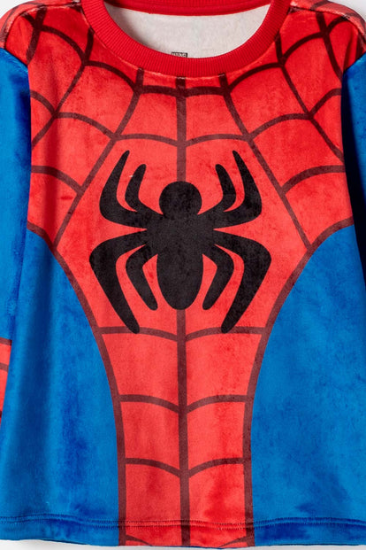 PIJAMA DE SPIDEY  MANGA LARGA MULTICOLOR PARA NIÑO 2T A 6T