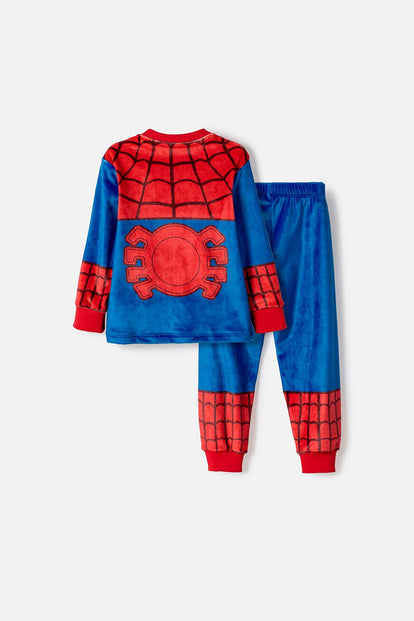PIJAMA DE SPIDEY  MANGA LARGA MULTICOLOR PARA NIÑO 2T A 6T
