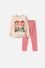 CONJUNTO DE TOY STORY CON BUZO MULTICOLOR PARA NIÑA 3T A 6T
