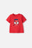 CAMISETA DE SPIDEY MANGA CORTA ROJO PARA NIÑO