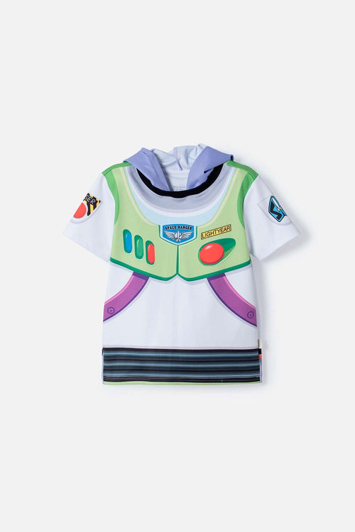 CAMISETA DE TOY STORY CON CAPUCHA MULTICOLOR PARA NIÑO 2T A 6T