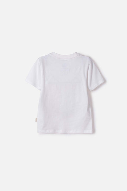 CAMISETA DE PAW PATROL MANGA CORTA BLANCO PARA NIÑO 2T A 6T