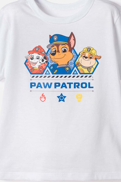 PIJAMA DE PAW PATROL PANTALÓN LARGO MULTICOLOR PARA NIÑO 2T A 6T