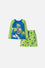 CONJUNTO DE BAÑO DE TOY STORY VERDE Y AZUL PARA NIÑO 3T A 6T