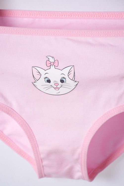 PACK X2 PANTIES GATA MARIE MULTICOLOR PARA NIÑA 2T A 6T