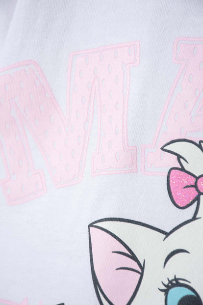 CONJUNTO GATA MARIE EN SHORT MULTICOLOR PARA NIÑA 2T A 6T