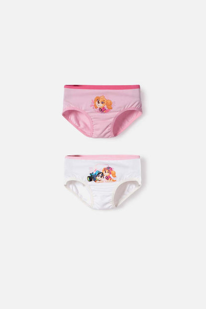 PACK X2 PANTIES DE PAW PATROL MULTICOLOR PARA NIÑA 2T A 6T