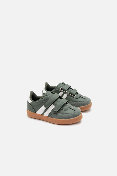 TENIS DE LITTLEMIC VERDE Y BLANCO PARA NIÑO