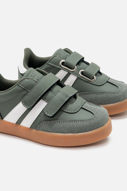 TENIS DE LITTLEMIC VERDE Y BLANCO PARA NIÑO