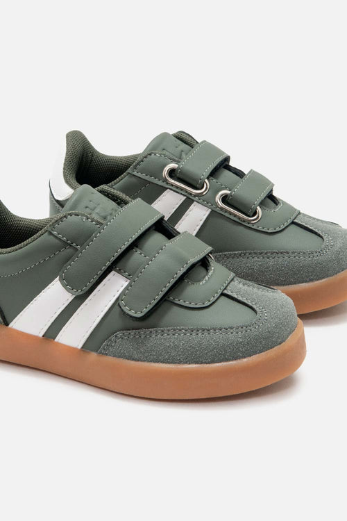 TENIS DE LITTLEMIC VERDE Y BLANCO PARA NIÑO