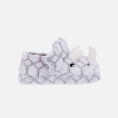 PANTUFLAS DE MIC CERRADAS GRIS  PARA NIÑO