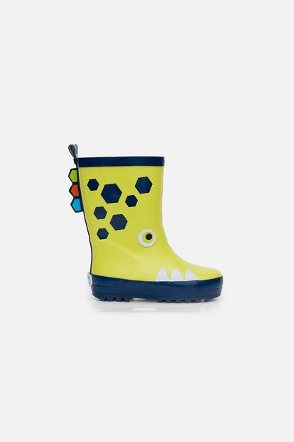 BOTAS DE LLUVIA DE LITTLEMIC VERDES PARA NIÑO