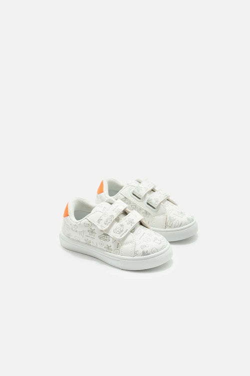 TENIS DE LITTLEMIC BLANCOS PARA NIÑO