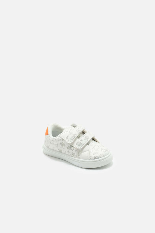 TENIS DE LITTLEMIC BLANCOS PARA NIÑO