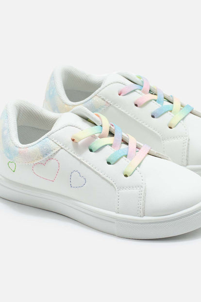 TENIS DE MIC BLANCO PARA NIÑA