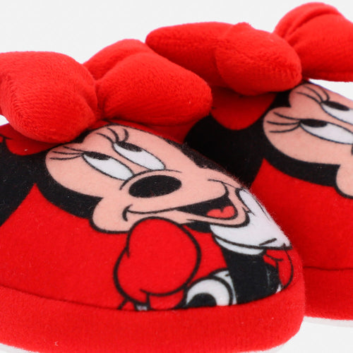 Card slide image -  PANTUFLAS DE MINNIE MOUSE ROJAS PARA NIÑA