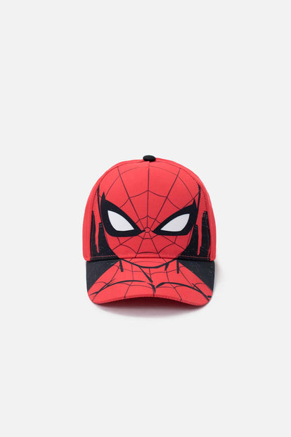GORRA DE SPIDER-MAN ROJO PARA NIÑO