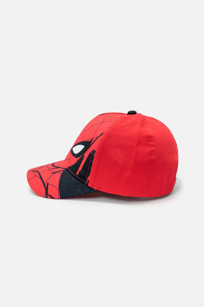 GORRA DE SPIDER-MAN ROJO PARA NIÑO