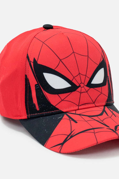GORRA DE SPIDER-MAN ROJO PARA NIÑO