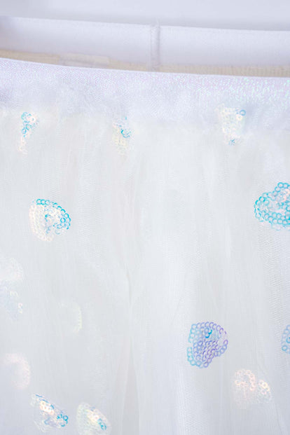 FALDA DE LITTLEMIC MARFIL PARA NIÑA 2T A 5T