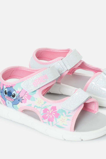 SANDALIA DE STITCH MULTICOLOR PARA NIÑA