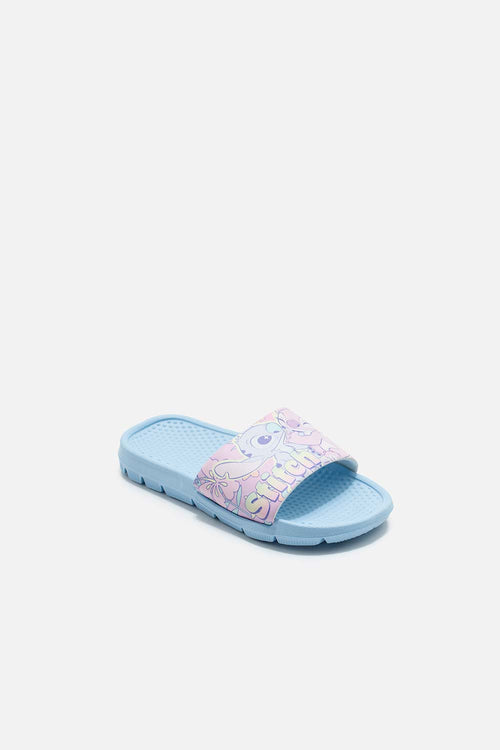 SANDALIA DE STITCH AZUL PARA NIÑA