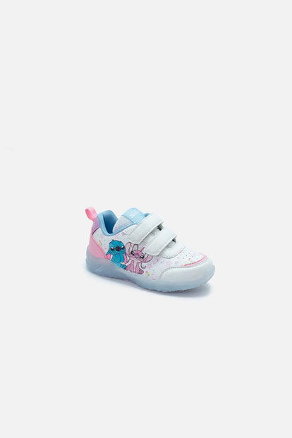 TENIS CON LUCES DE STITCH MULTICOLOR PARA NIÑA