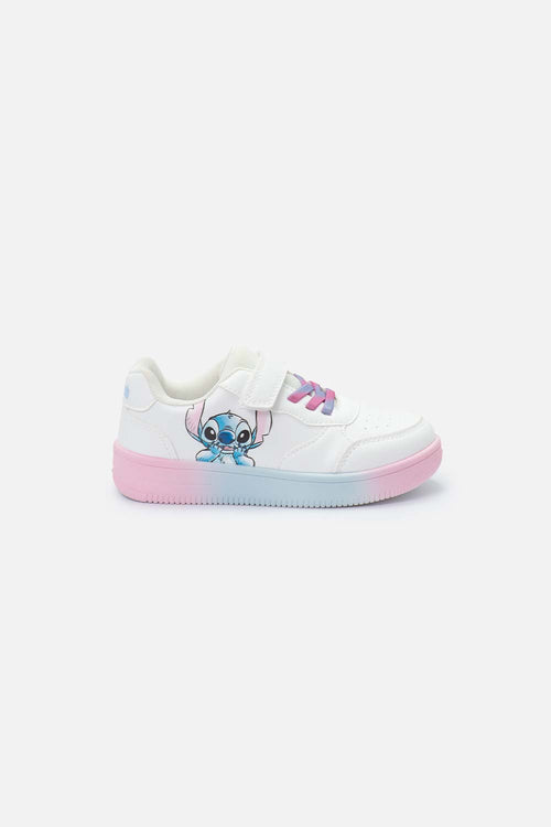 TENIS CON LUCES DE STITCH MULTICOLOR PARA NIÑA