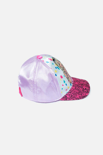 GORRA  DE BARBIE PARA NIÑA