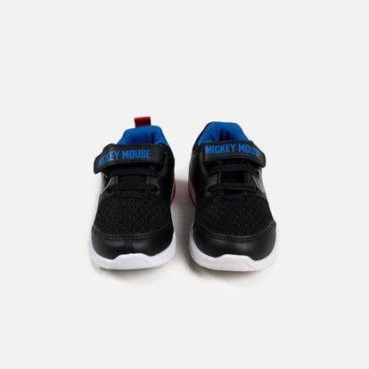 TENIS DE MICKEY MOUSE CON LUCES NEGROS PARA NIÑO