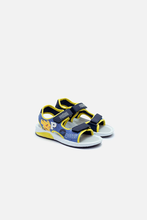 SANDALIAS DE POKEMON MULTICOLOR PARA NIÑO