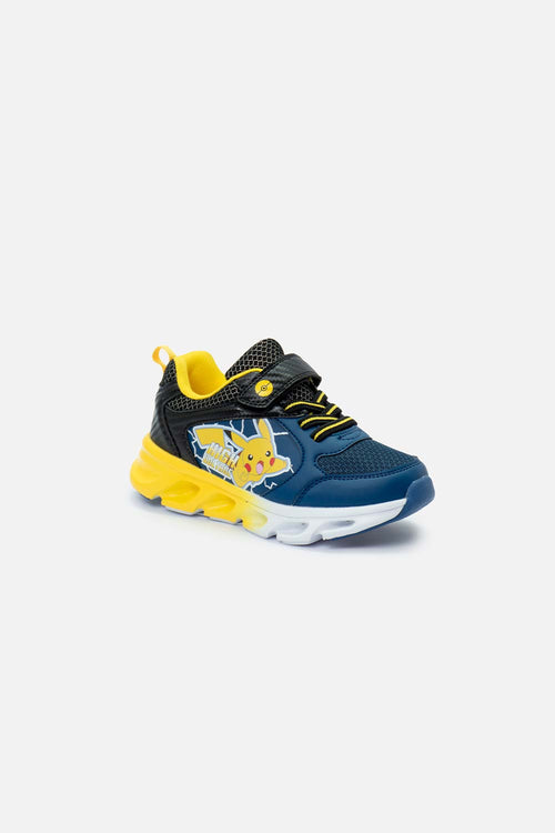 TENIS CON LUCES DE POKEMON MULTICOLOR PARA NIÑO