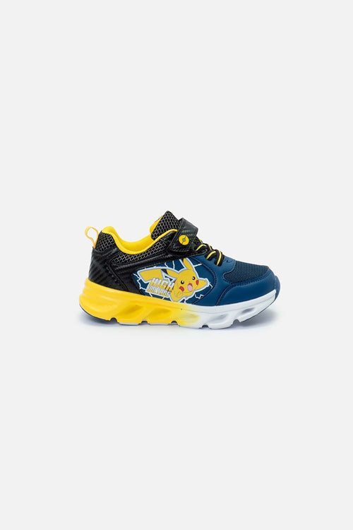 TENIS CON LUCES DE POKEMON MULTICOLOR PARA NIÑO