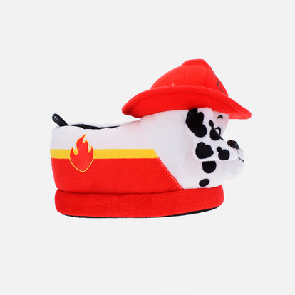 PANTUFLAS DE PAW PATROL CERRADAS ROJO Y BLANCO PARA NIÑO