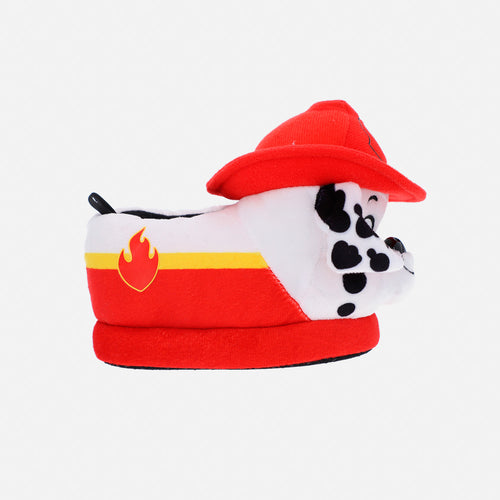 Card slide image -  PANTUFLAS DE PAW PATROL CERRADAS ROJO Y BLANCO PARA NIÑO