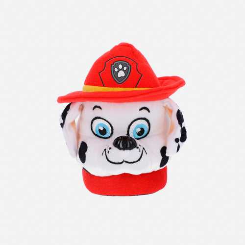 Card slide image -  PANTUFLAS DE PAW PATROL CERRADAS ROJO Y BLANCO PARA NIÑO