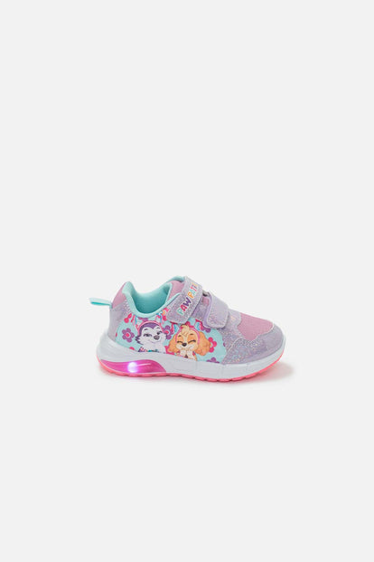 TENIS DE PAWPATROL ROSADOS PARA NIÑA