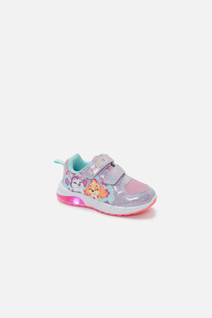 TENIS DE PAWPATROL ROSADOS PARA NIÑA