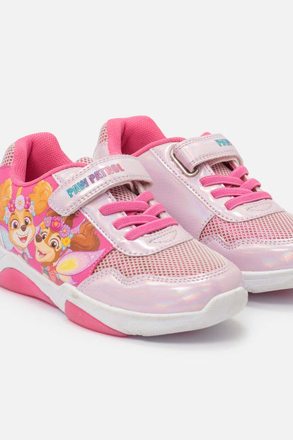 TENIS CON LUCES DE PAW PATROL MULTICOLOR PARA NIÑA