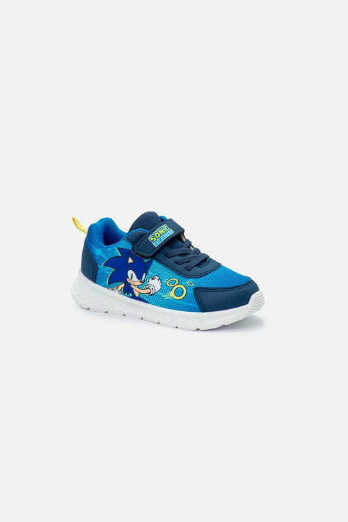 TENIS CON LUCES DE SONIC MULTICOLOR PARA NIÑO