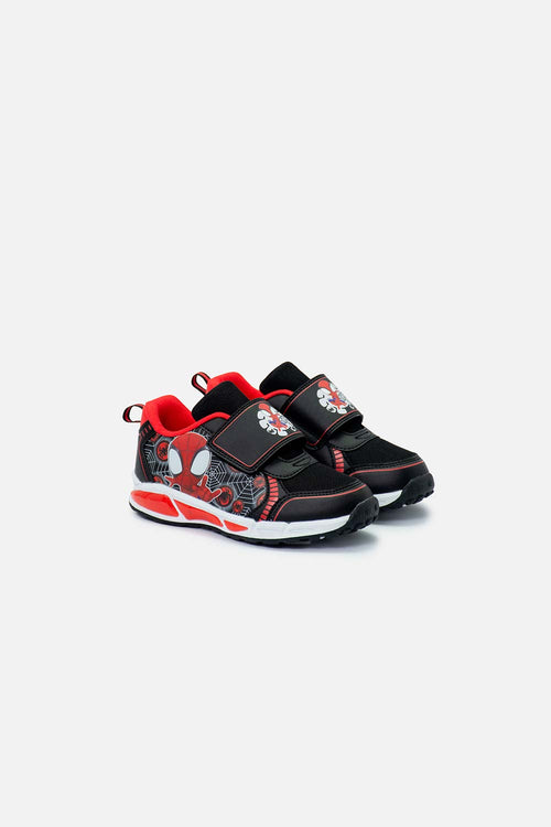 TENIS CON LUCES DE SPIDER-MAN MULTICOLOR PARA NIÑO