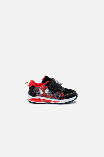 TENIS CON LUCES DE SPIDER-MAN MULTICOLOR PARA NIÑO