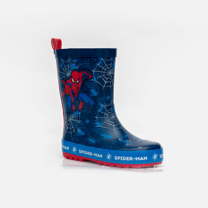 BOTAS DE SPIDERMAN AZUL Y ROJO PARA NIÑO